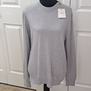 $1,300 Agnona NWT Cashmere & Silk Pullover Sweater Size XXL    ON SALE $499